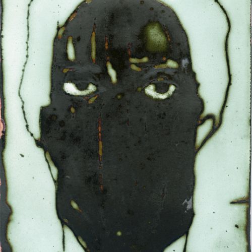 Eric enamel 7,7 x 10,3 cm 2023