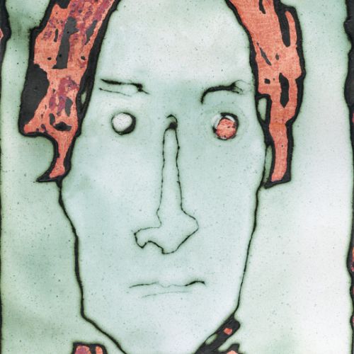 Eric enamel 7,6 x 8,5 cm 2023