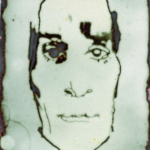 Eric enamel 7 x 8,5 cm 2023