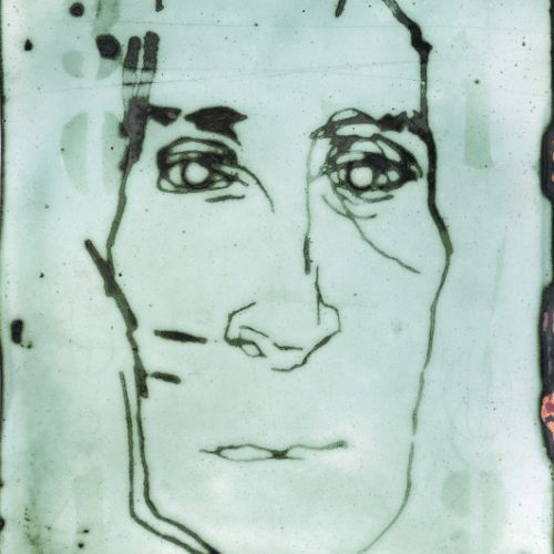 Eric enamel 9 x 11 cm 2023