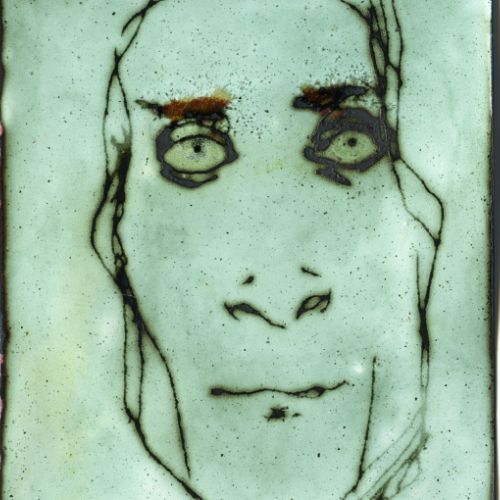 Eric enamel 6,5 x 8,3 cm 2023