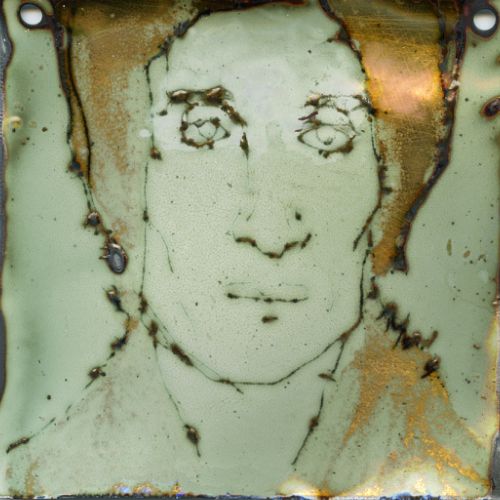 Eric enamel 12,5 x 12,5 cm 2020